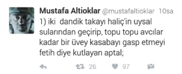 Her yerimiz ihanet
